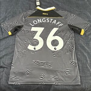 Newcastle United #36 Sean Longstaff 2021-22 Away Castore Jersey